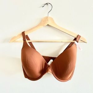 NWOT R-Line Olivia T-shirt Bra | Caramel/Light Brown | 34DD